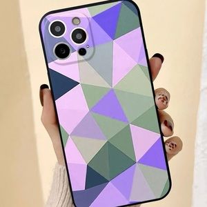 Multi geometric print iPhone 12 Pro Max case